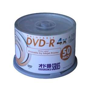  Radius Technology 4.7 GB/120 Minute 4x Printable DVD R 