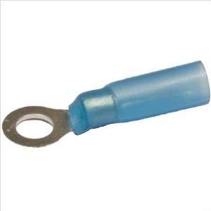  Heat Shrinkable Ring Terminals in Blue with 16 14 Wire 