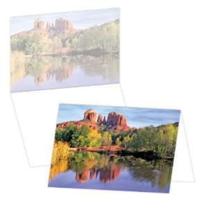 ECOeverywhere Grand Reflection Boxed Card Set, 12 Cards and Envelopes 
