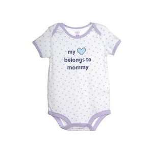  Carters My Heart Belongs To Mommy Bodysuit [Apparel 