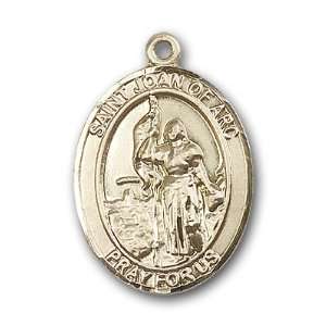  12K Gold Filled St. Joan of Arc Medal Jewelry