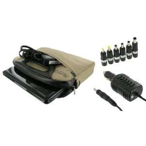   Netbook Carrying Bag and 12v Car Charger (Travel Pro Series  Beige