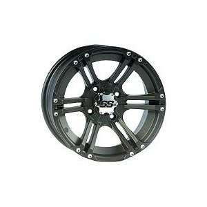  ITP SS212 FRONT OR REAR WHEEL   12x7 BLACK Automotive