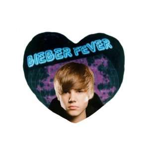  Justin Bieber Fever Heart Shaped Cushion
