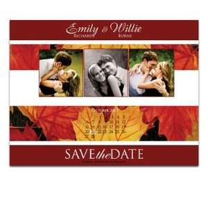    140 Save the Date Cards   Sweet Autumn Pop