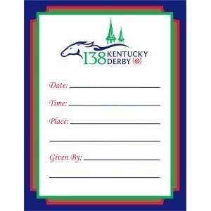   Party Invitations   8 cards w/env., 138th Derby: Sports & Outdoors