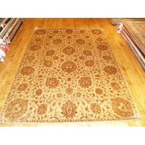  Handmade Indian Isfahan Rug 810x1110