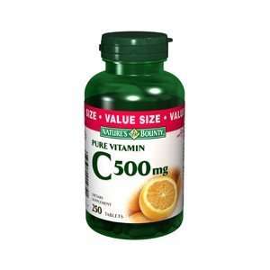   NATURES BOUNTY Vitamin C 500MG 1474 250Tablets: Health & Personal Care