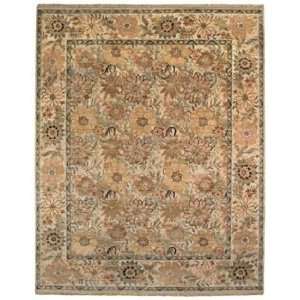  Capel Boca Park Floral 1778 Beige Rectangle   9 x 12 