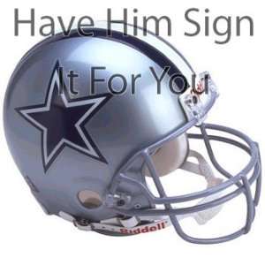 Roy Williams Dallas Cowboys Personalized Autographed Replica Full Size 