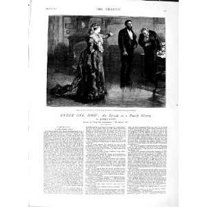   1879 James Payn Illustration Story Man Woman Romance: Home & Kitchen