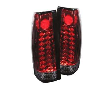 1988 1998 Chevy C 10 SR LED Red/Clear Tail Lights 