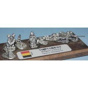   Command Decision   Belgian Infantry Heavy Weapons (24) Toys & Games