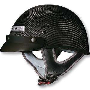  Vega CFS Half Helmet   2X Small/Gloss Black: Automotive