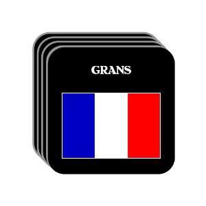  France   GRANS Set of 4 Mini Mousepad Coasters 
