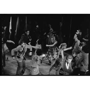 High school dance scene,musical,West Side Story,1958 