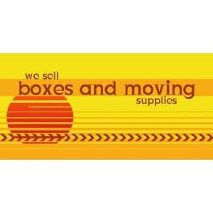  3x6 Vinyl Banner   Boxes and Moving Supplies for Sale 