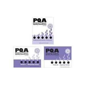  Preschool Program Quality Assessment (PQA)   Starter Pak 