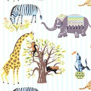   Michael Miller fabric Escapees with animals Arts, Crafts & Sewing