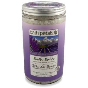     French Alpine Lavender Bath Salts, 40 OZ / 1113 g e 10 15 baths