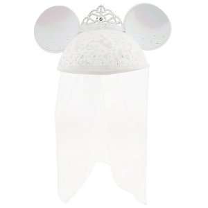  Disney Mickey Ears Bride Hat & Veil Toys & Games