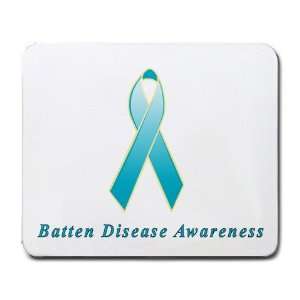  Batten Disease Awareness Ribbon Mouse Pad: Office Products