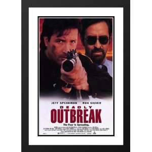  Deadly Outbreak 20x26 Framed and Double Matted Movie 