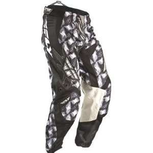 Fly Racing Kinetic Pants, Black/Gray, Size: 20, Size Segment: Youth 