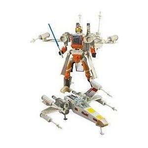   2009 Transformers Luke Skywalker to X Wing Starfighter Toys & Games