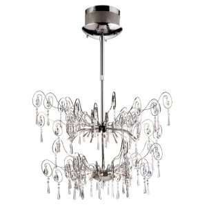  Eurofase Lighting 16477 018 Chrome with Asfour Crystal 