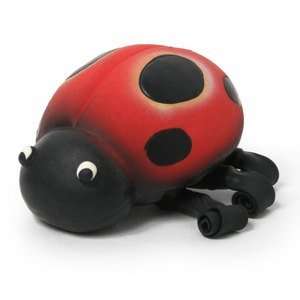  Squeeze Meeze Latex Dog Toys JR LADY_BUG