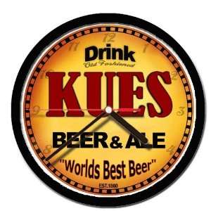  KUES beer and ale cerveza wall clock: Everything Else