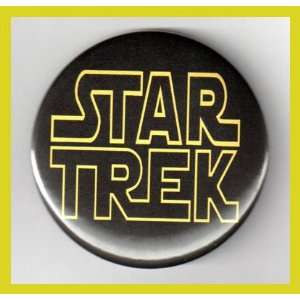  Star Trek Star Wars Logo 2.25 Inch Button: Everything Else