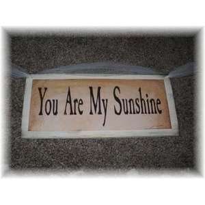  You Are My Sunshine Wall Art Sign: Home & Kitchen