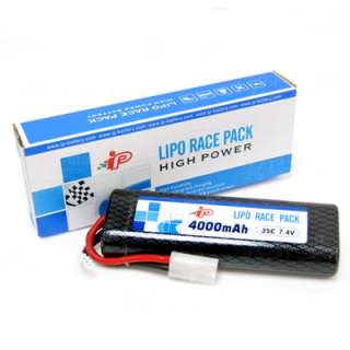 Intellect 7.4v 4000mAh 35C Li Po stick pack battery  