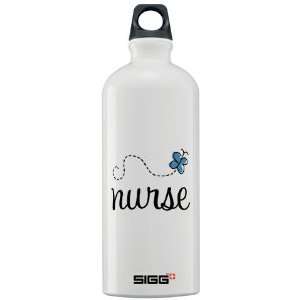 Blue Butterfly Nursing Nurse Sigg Water Bottle 1.0L by 