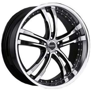 Boss 337 22x9 Super Finish Wheel / Rim 5x120 with a 30mm Offset and a 