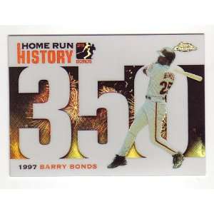   Bonds Home Run History Refractors 350 Barry Bo