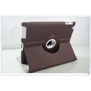 Smart Case 360 Degree Rotating Stand/case for Ipad 2 Leather Case 
