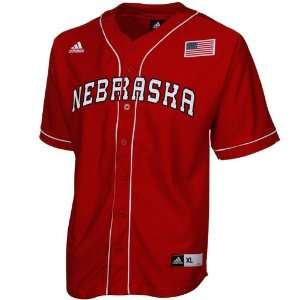   Youth Tackle Twill Baseball Jersey   Scarlet