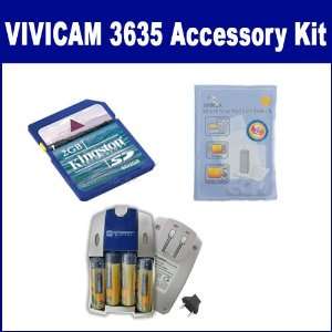  Vivitar ViviCam 3635 Digital Camera Accessory Kit includes 