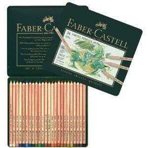 PITT® Pastel Chalk Pencil Set of 24 Colors, Qty: 1 Set  