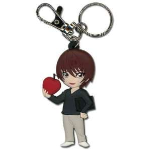   Death Note Light /w Apple SD PVC Keychain (GE 3985) Toys & Games