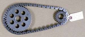 USED ARCTIC CAT ZR500 CHAINCASE SPROCKETS AND CHAIN 1602 041U  