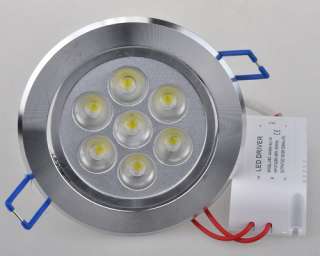 1W=7W LED Ampoules Spot encastrable Lampe Luminaires Blanc Eclairage 
