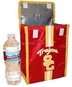 USC Trojans Velcro Lunch Bag Cooler Tote Rare Brand New  