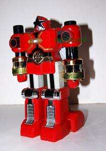 RARE BANDAI OHRANGERS DELUXE RED PUNCHER ZORD 1995 ZEO  