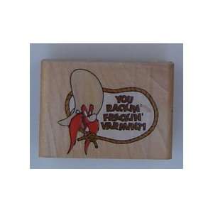 Yosemite Sam Wood Mounted Rubber Stamp (Discontinued)