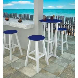   Bar Table & Bar Stools   3 Piece Outdoor Bar Set: Home & Kitchen