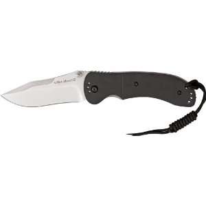  Ontario JPT 3R Drop Point   BLK Round Handle  SP 8904 